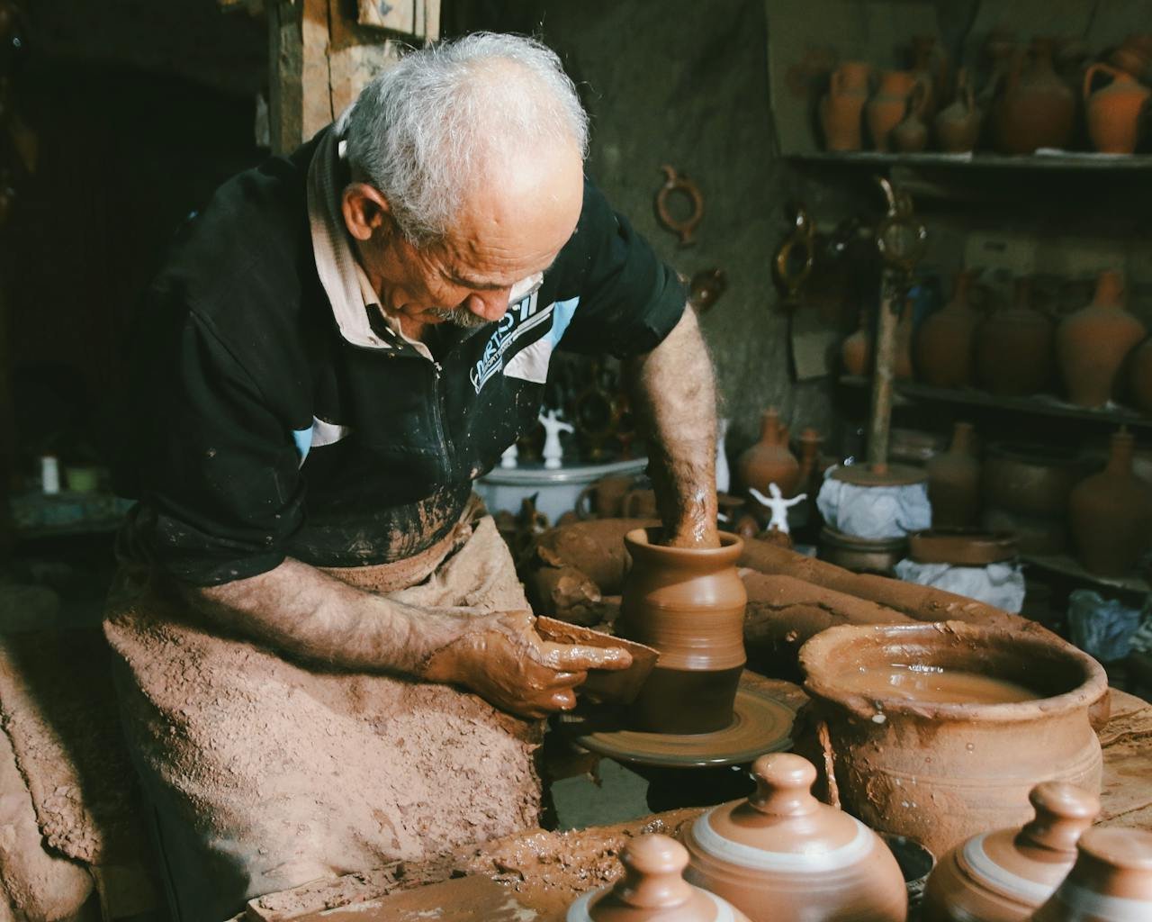 Clay Creations: Handbuilding Techniques for Pottery