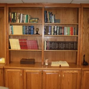 Old Designed Bookself