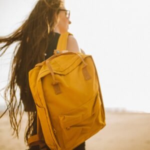 Yellow School Bag