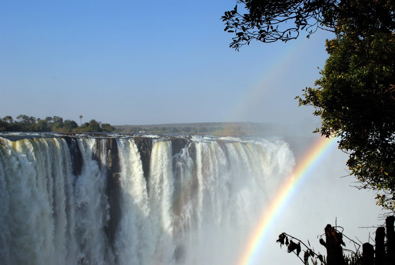 Victoria Falls Is the Best Place to See Rainbows